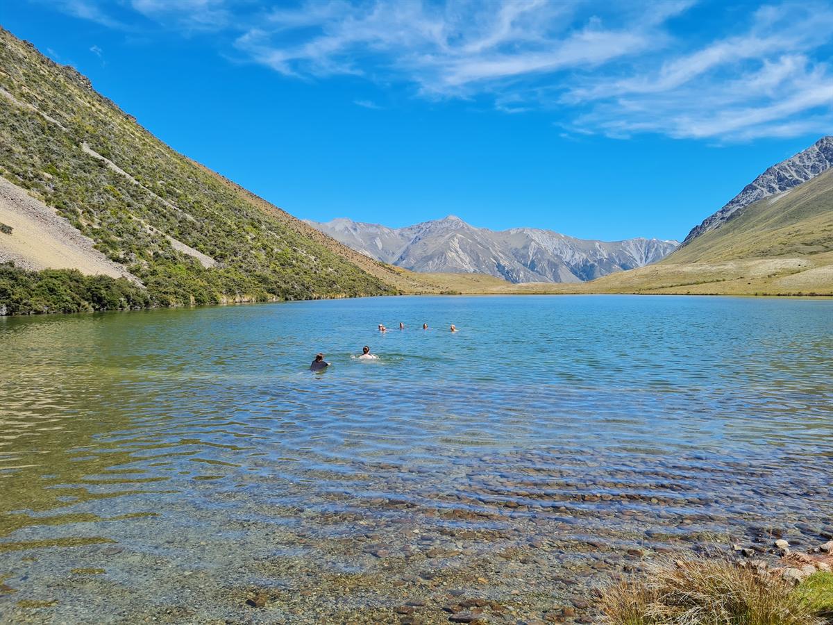Ahuriri Valley tarn